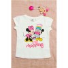 Tricou model Minnie pentru fetite cu varste de 3 ani -8 ani, marca Disney